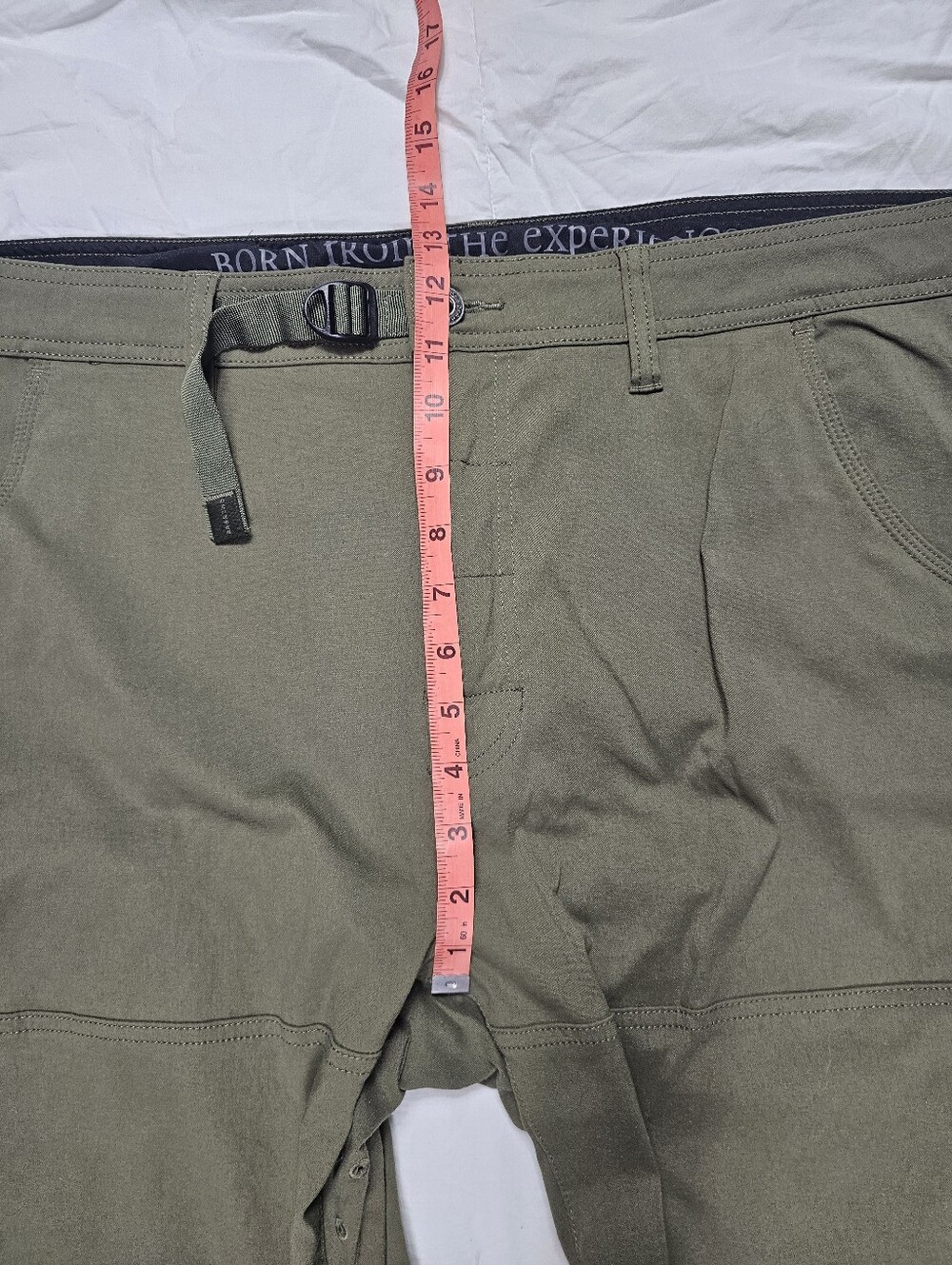 Prana Stretch Zion Green Cargo Pants Men’s Size 42 - Picture 9 of 11